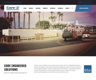 Core-ES.com(Core Engineered Solutions) Screenshot