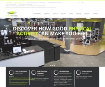 Core-Fitness.ca(Core Fitness) Screenshot