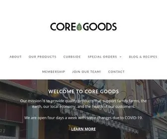 Core-Goods.com(Core Goods) Screenshot