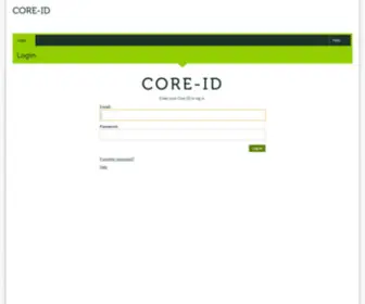 Core-ID.net(Authentication) Screenshot
