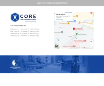 Core-Rehab.com(Centre of Rehabilitation Excellence) Screenshot