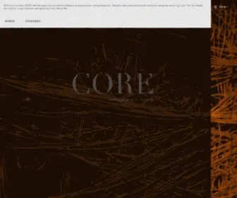 Core.se(CORE is a Technology Think Tank and trusted partner for institutions whose business success) Screenshot