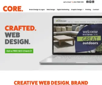 Core365.co.uk(Core Design Communications Ltd) Screenshot