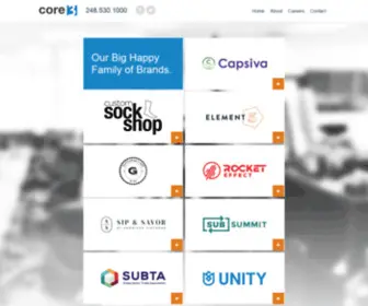 Core3Solutions.com(Core3 Solutions) Screenshot