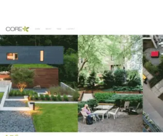 Coreatlanta.com(CORE Landscape) Screenshot