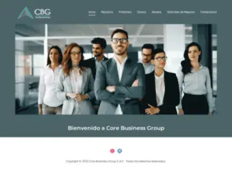 Corebgroup.com(Core Business Group) Screenshot