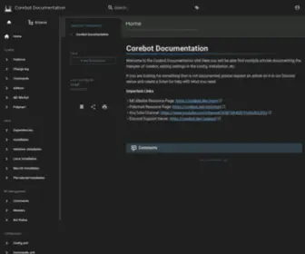 Corebot.dev(corebot) Screenshot