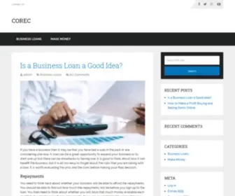 Corec.org.uk(Corec – Corec) Screenshot