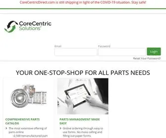 CorecentriCDirect.com(CoreCentric Direct) Screenshot