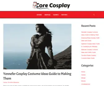 Corecosplay.com(Core Cosplay) Screenshot