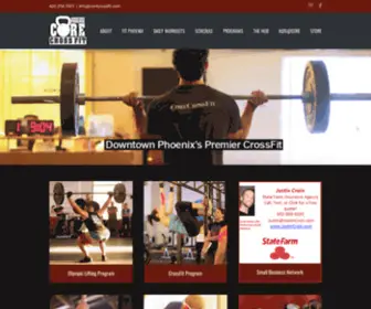 Corecrossfit.com(FIT PHOENIX) Screenshot