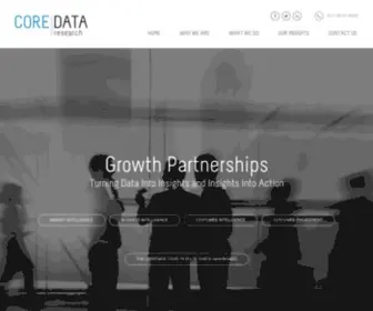 Coredata.com.au(CoreData Research Australia) Screenshot