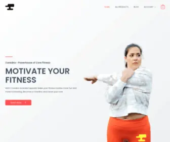 Coredino.com(The powerhouse of core health and fitness) Screenshot