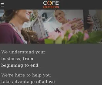 Coreelementsbiz.com(Core Elements) Screenshot