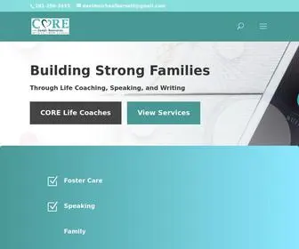 Corefamilyresources.com(CORE Family Resources) Screenshot