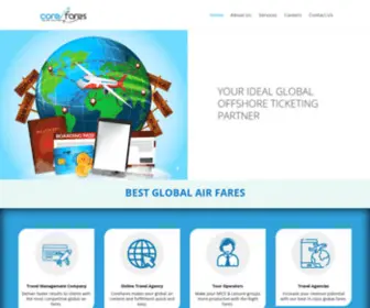 Corefares.com(CoreFares) Screenshot