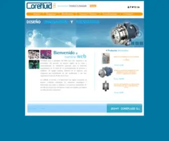 Corefluid.es(Corefluid Suministro Industrial y Ferretería Online) Screenshot