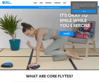 Coreflyte.com(Flyte Fitness®) Screenshot