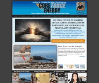 Coreforceenergy.com(CoreForce Energy Evolution Training) Screenshot
