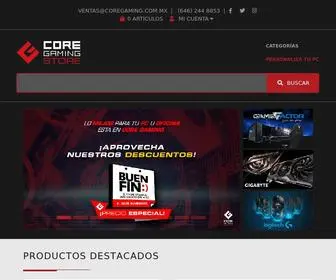 Coregaming.com.mx(Core Gaming) Screenshot