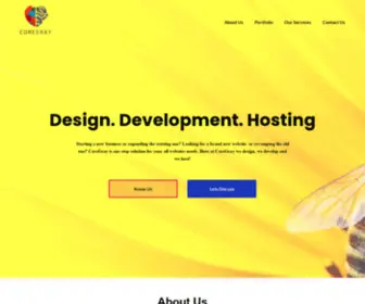 Coregray.com(Designing, Development, Hosting) Screenshot