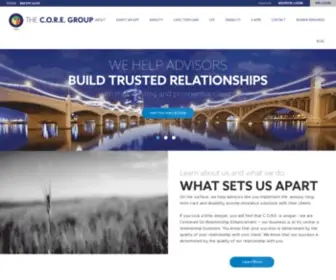 Coregroupusa.com(The C.O.R.E. Group) Screenshot