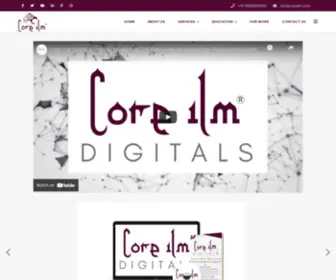 Coreilm.com(COREILM DIGITALS) Screenshot