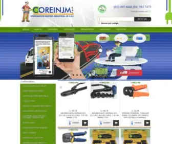 Coreinjm.com(Corporacion Electro Industrial JM S.A.C COREINJM SAC) Screenshot