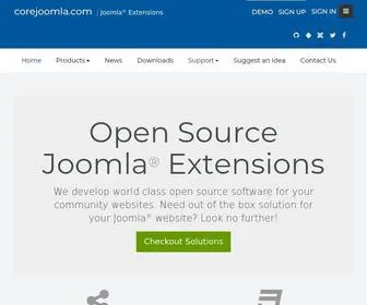 Corejoomla.com(Home) Screenshot