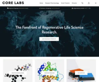 Corelabsau.com(Core Labs AU) Screenshot