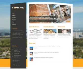 Coreland.com(Coreland Companies) Screenshot