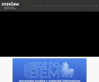 Corelaw.com.br(Home) Screenshot