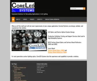 Coreled.com(Core LED) Screenshot