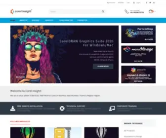 Corelinsight.com(Corel Insight) Screenshot