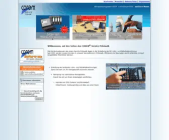 Corem-Service.de(Corem Service) Screenshot