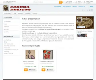 Corema-Designs.com(Corema Designs) Screenshot