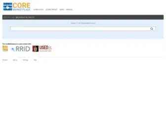 Coremarketplace.org(The Core Marketplace) Screenshot