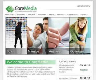 Coremedia-SYstems.com(CoreMedia-Systems develops software systems to buy, manage, analyze and optimize Direct Response media) Screenshot