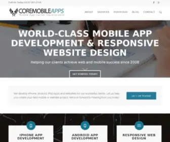 Coremobileapps.com(Best Mobile App Development Company) Screenshot