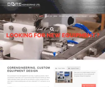 Corengineeringltd.com(COREngineering Ltd) Screenshot