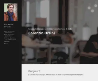 Corentinorsini.com(Corentin Orsini) Screenshot