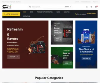 Corenutrition.in(Workout Supplements Seller) Screenshot