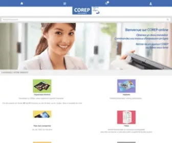Corep-Online.fr(Impression de vos documents) Screenshot