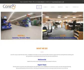 Corepic.co.uk(Specialist commercial carpet and hard floor cleaning services) Screenshot