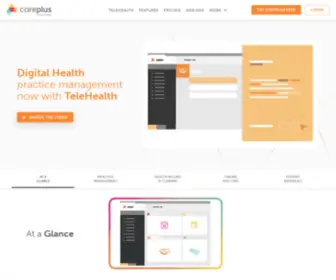 Coreplus.com.au(Online Health Practice & Clinic Management Software For Australians) Screenshot