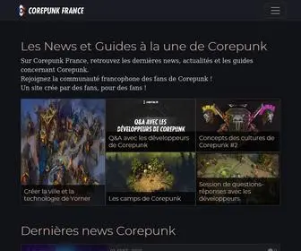 Corepunk.fr(Corepunk France) Screenshot