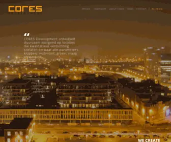 Coresdevelopment.be(CORES Development) Screenshot