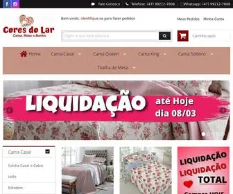 Coresdolar.com.br(Loja Cores do Lar Enxovais) Screenshot