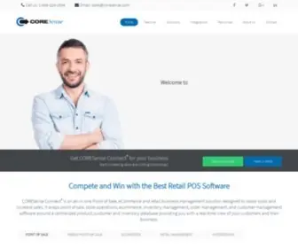 Coresense.com(CORESense Connect Point of Sale Solution) Screenshot