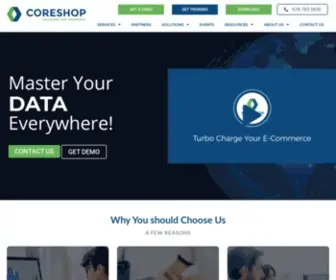 Coreshopsolutions.com(CoreShop) Screenshot